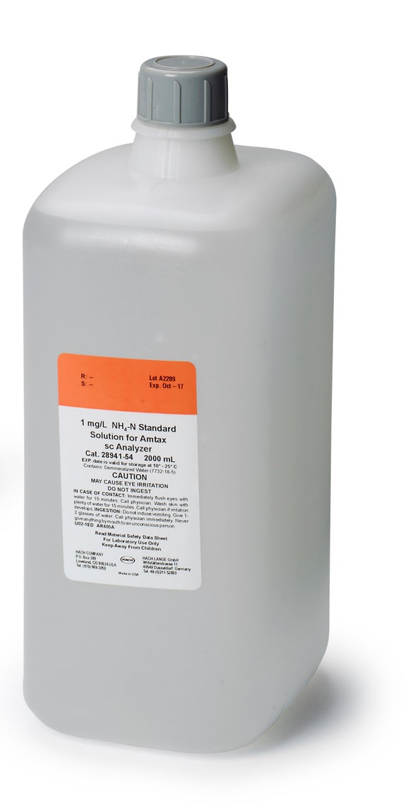 2.5 mg/L NH₄-N standard solution, Amtax sc, 2000 mL