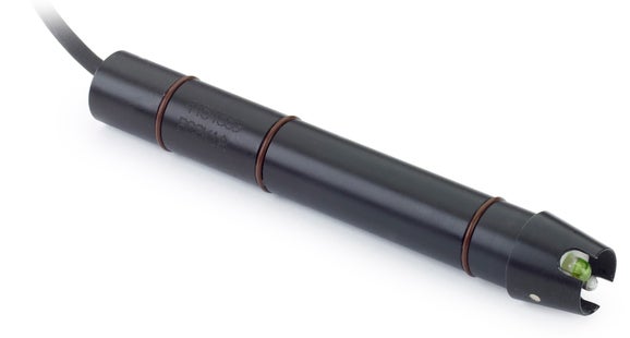 ¾" Combination pH Sensor, Insertion Style, PVDF Body, General Purpose Glass pH Electrode, Temperature Compensation - PT1000