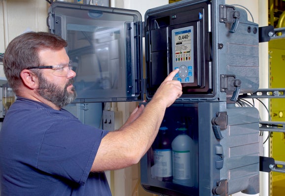 5500sc Ammonia Monochloramine Analyser, 2 Channel with External Filter
