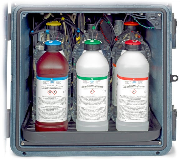 5500sc Ammonia Monochloramine Analyser, 2 Channel with External Filter