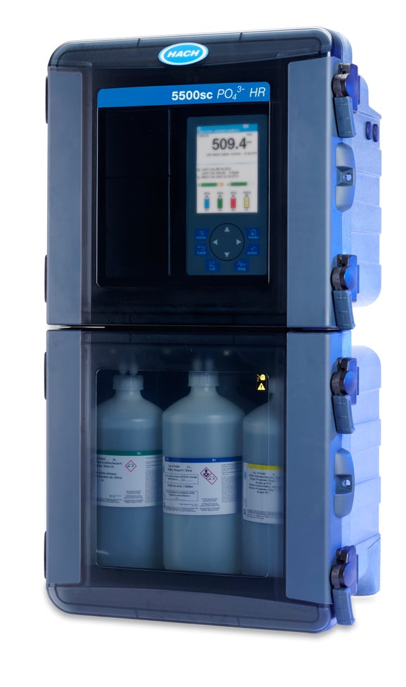 5500sc Phosphate Low Range Analyzer, DC powered, 4 channels, reagents included