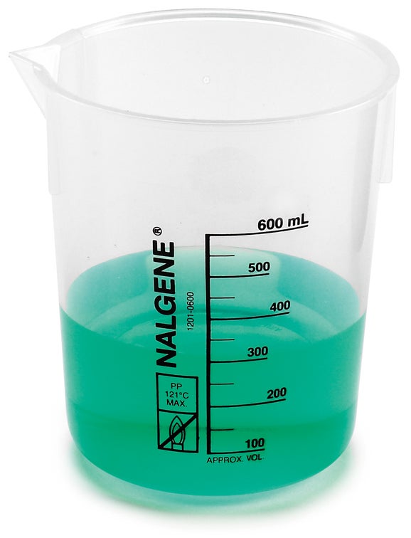 Beaker, Polypropylene, Low Form, 150 mL