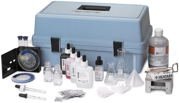 Boiler Treatment Control Test Kit, Model BTC-2, Drop Count Titration