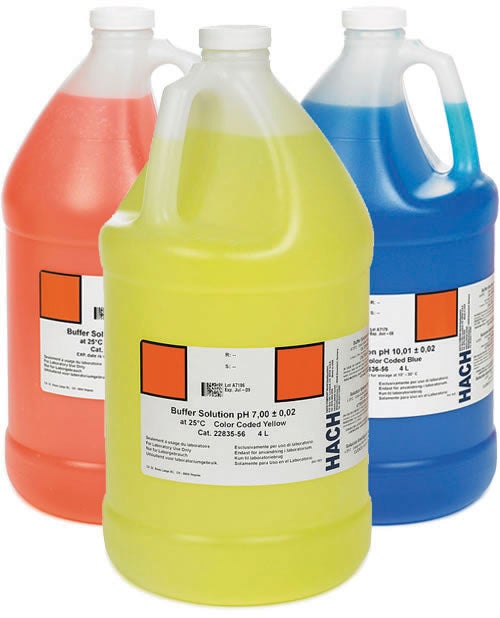 Buffer Solution, pH 10.01, Colour-coded Blue, 4L