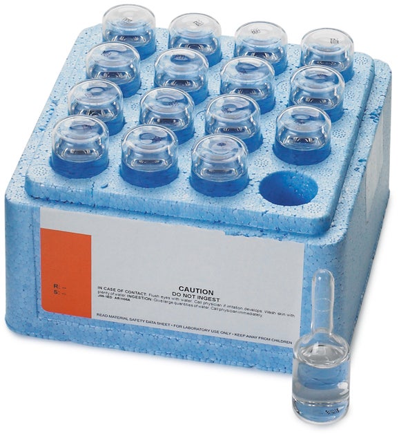 Calcium Hardness Standard Solution, 10000 mg/L CaCO₃ (NIST), 16 x 10 mL Ampules