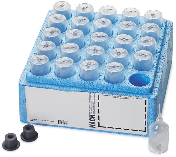 MolyVer 6 molybdenum reagent AccuVac ampules, 25/pk