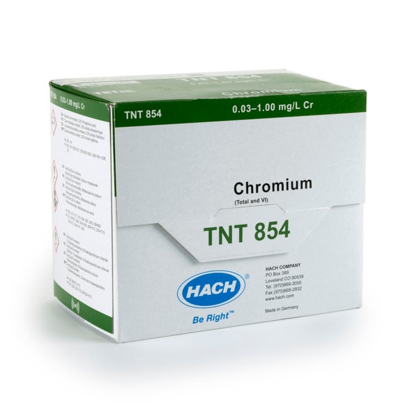 Chromium TNTplus Vial Test (0.03-1.00 mg/L Cr), 25 Tests