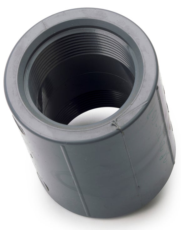 CPVC Coupling, 80, Threaded, 1-1/2"