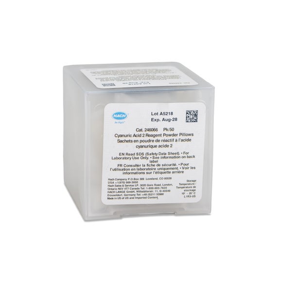 Cyanuric Acid 2 Reagent Powder Pillows, pk/50