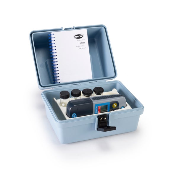 DR300 Pocket Colorimeter, Chlorine, Free + Total, LR/HR, with Box