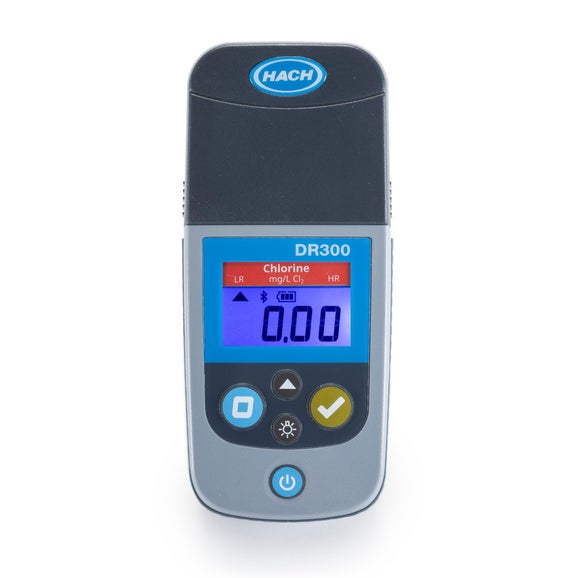 DR300 Pocket Colorimeter, Chlorine, Free + Total, LR/HR, with Box