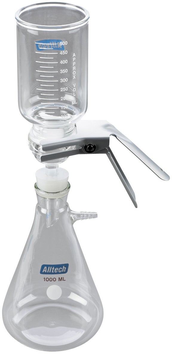 Filter Holder, Glass, for Vacuum Filtration