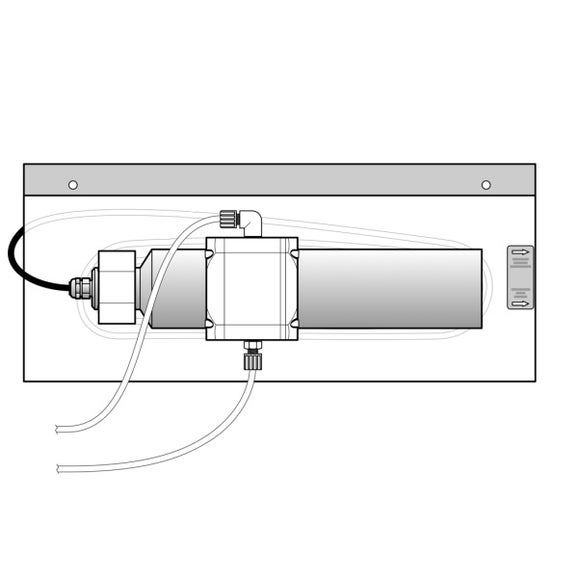 Flow through unit Nitratax clear sc, 5 mm