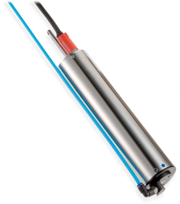 FP 360 sc Oil-in-Water Sensor, 500 ppb, stainless steel body, 10 m (32.8 ft) cable, with cleaning unit