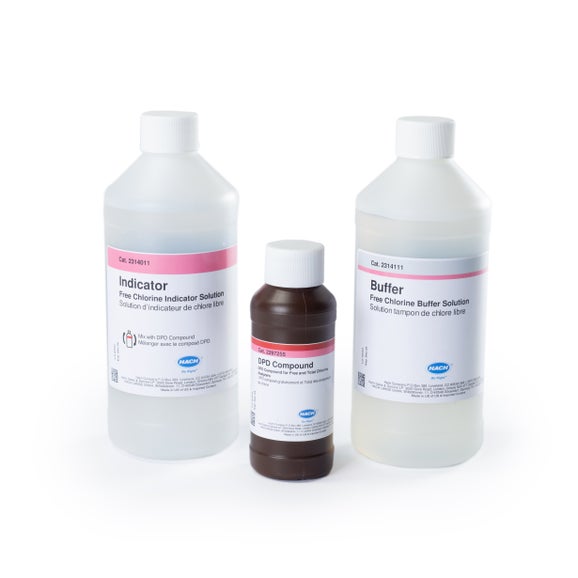 Free Chlorine Reagent Set for chlorine analyser CL17/CL17sc