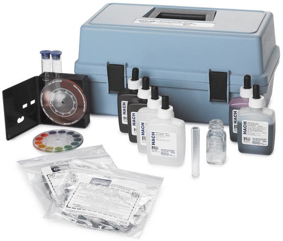 General Boiler Water Test Kit, Model AL-94 MG-L, Drop Count Titration