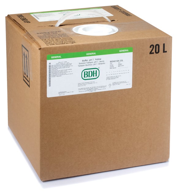 GLI pH 10 Buffer in 20-L Collapsible Container