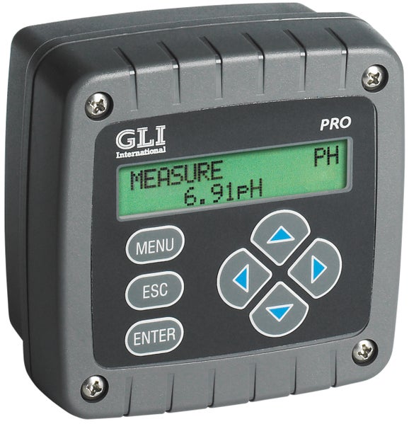 GLI PRO Series Transmitter, Inductive (Electrodeless) Conductivity with Stainless Steel Tagging