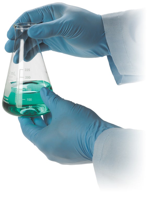 Gloves, Disposable, Powder Free, Nitrile, Large