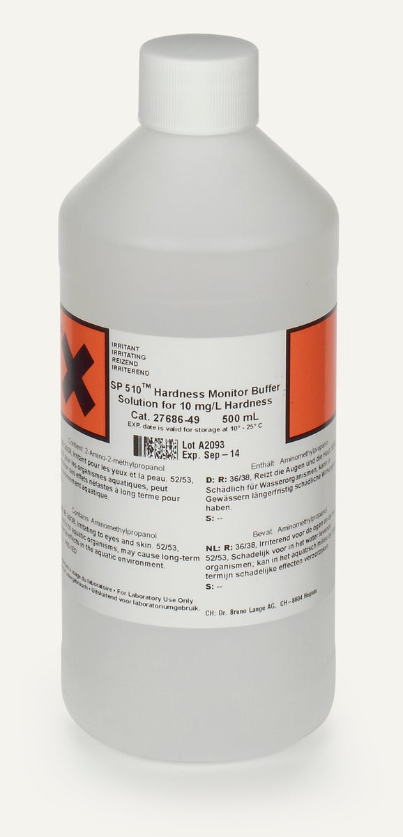 Hardness buffer solution, 0.5 L, 10 mg/L