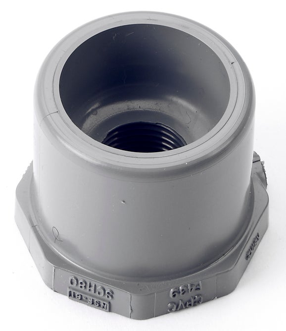 HEX Busing,PVC, 80,S/T