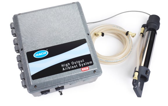 High Output Airblast Cleaning System 115V with LDO cleaning head
