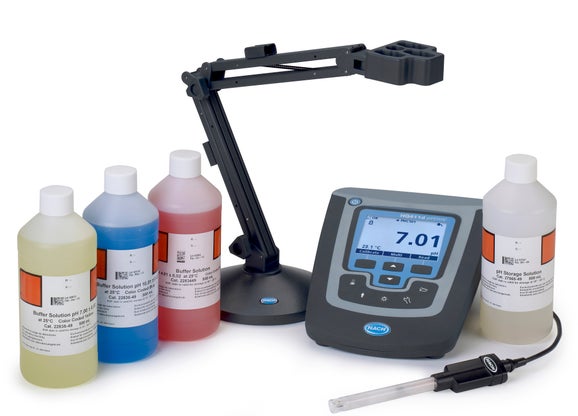 HQ411d Benchtop Starter Package with PHC101 pH Electrode