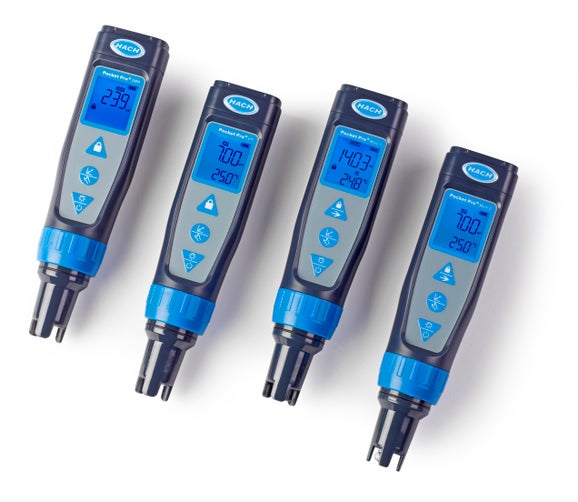 Pocket Pro+ Multi 2 Tester for pH/Cond/TDS/Salinity with Replaceable Sensor