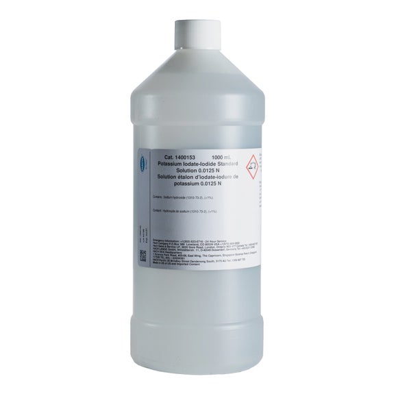 Potassium Iodide-Iodate Standard Solution, 0.0125 N, 1 L