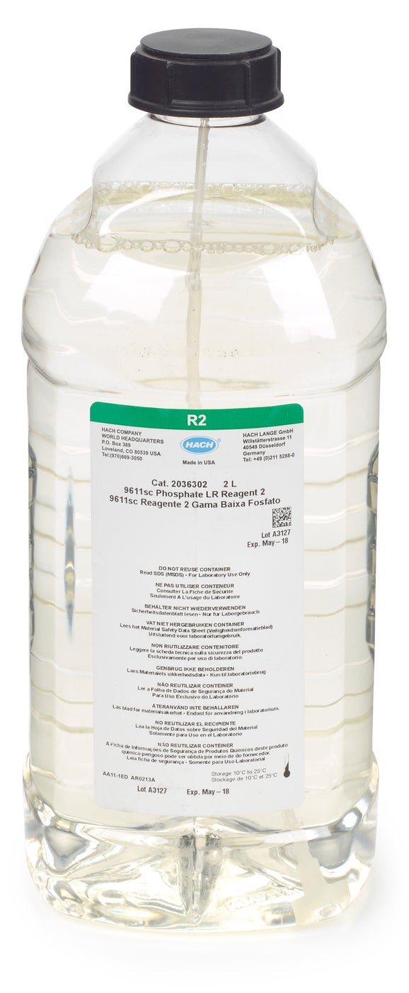 Reagent 2, Polymetron 9611sc Phosphate Low Range