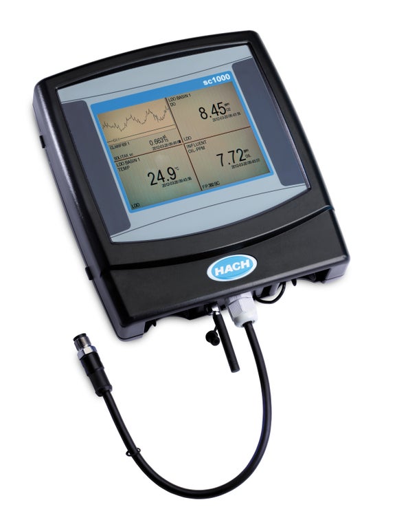 SC1000 Multi-parameter Universal Controller Display Module with Modbus TCP/IP and GSM/GPRS protocols (for use in USA)