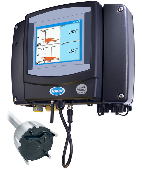 SC1000 Multi-parameter Universal Controller Display Module with Modbus TCP/IP