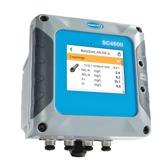 SC4500 Controller, Prognosys, LAN + mA Output, 1 digital Sensor, 1 mA Input, 100-240 VAC, without plug C1D2