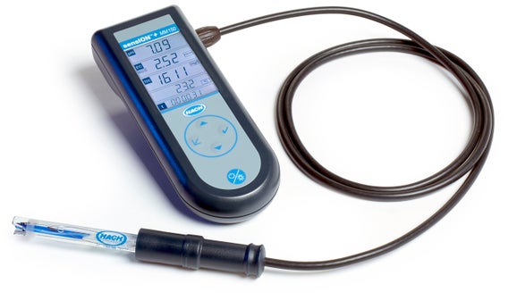 sensION+ MM150 Portable Multi-Parameter Meter, Field Kit with Multi Sensor for pH, Conductivity and TDS