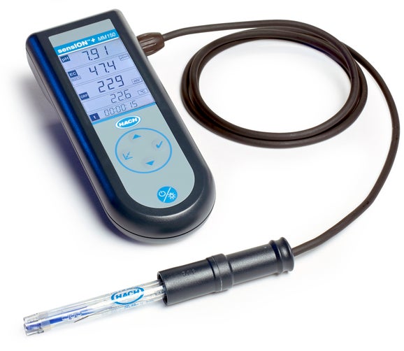 Sension+ MM150 Portable Multi-Parameter meter, Field Kit with Multi Sensor for pH, ORP, Conductivity and TDS