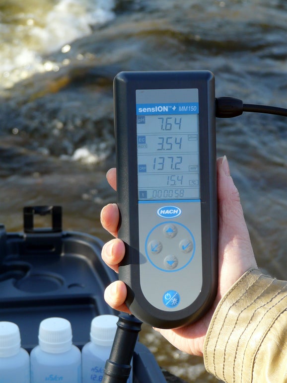 Sension+ MM150 Portable Multi-Parameter Meter for pH, ORP, Conductivity and TDS