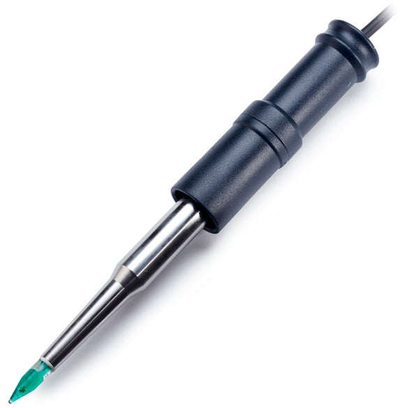 Sension+ pH combination puncture electrode 5053T for food applications, automatic temperature compensation, for portable meters