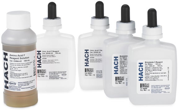 Silica Reagent Set, Ultra Low Range, Bulk Solution