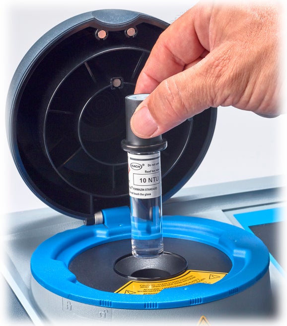 Stablcal Verification Vial, 10 NTU, with RFID for TU5200, TU5300sc, and TU5400sc Laser Turbidimeters