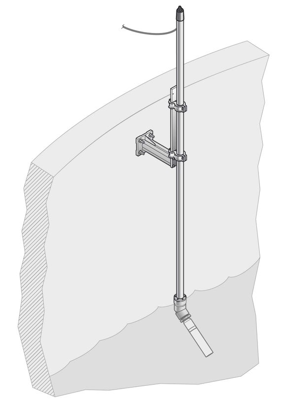 Stainless Steel pole mount kit for NISE