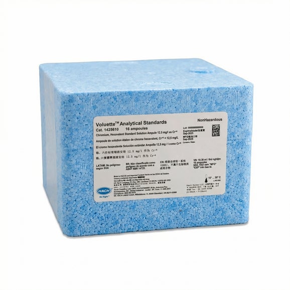 Standard solution, hexavalent chromium, 12.5 mg/L as Cr6+ (NIST), pk/16 - 10 mL Voluette ampules