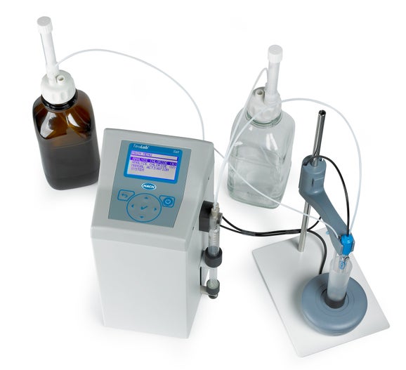 TitraLab Automatic Titrator for Salt Content in Tomato Sauce
