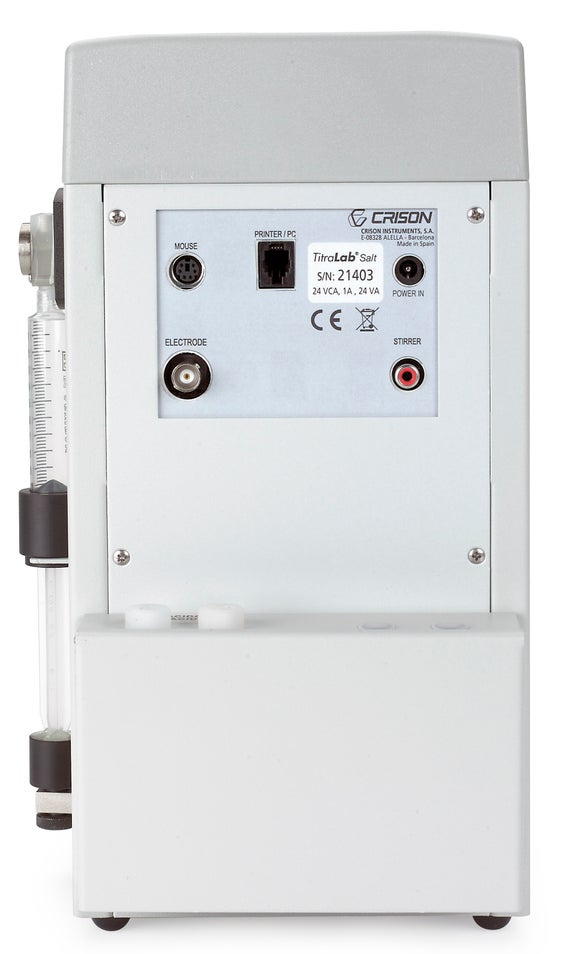 TitraLab Automatic Titrator for Salt Content in Water