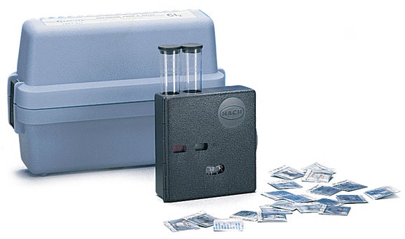 Total Chlorine Color Disc Test Kit, Model CN-66T