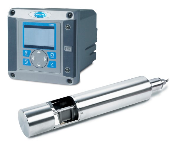 UVAS plus sc Sensor, 5 mm path length, with SC200 Controller