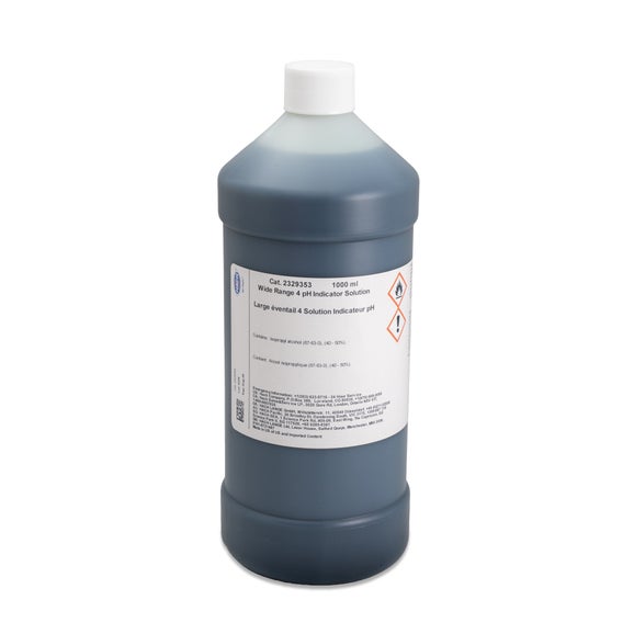Wide Range pH Indicator Solution, 1 L