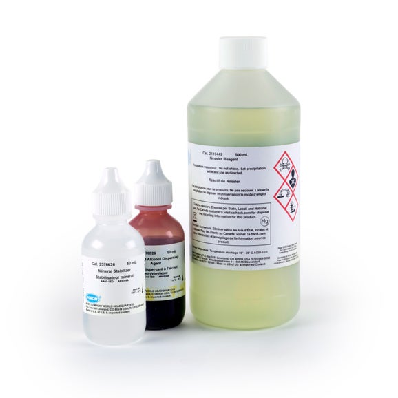 Nitrogen-Ammonia Reagent Set, Nessler