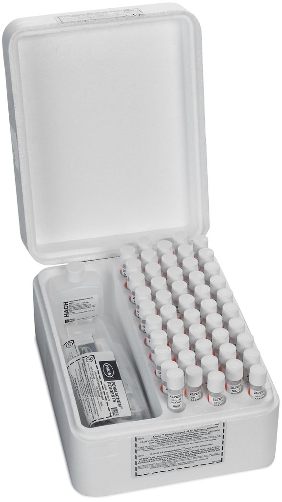 Nitrogen-Ammonia Reagent Set, TNT, AmVer (Salicylate),Low Range
