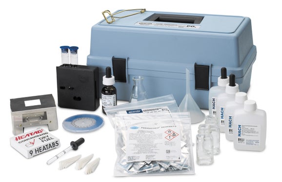 Phosphate Test Kit, Total Ortho-/Meta-, Model PO-24