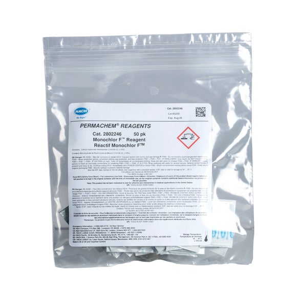 Monochlor F Reagent Powder Pillows, pk/50